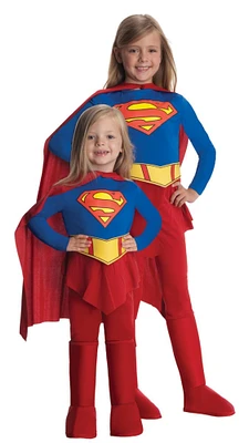 The Costume Center Blue and Red Supergirl Child Halloween Costume - Medium