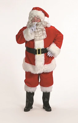 The Costume Center 7-Piece Professional Santa Suit Christmas Costume - Adult Size X Large