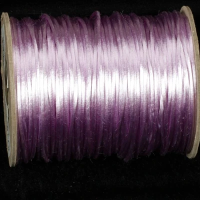 The Ribbon People Lavender Purple Solid Satin Cording Craft Ribbon 0.25" x 144 Yards
