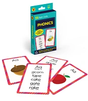 Carson Dellosa Phonics Flash Cards for Kids Ages 4-8, Sound Recognition Skills With Vowels, Consonants and Common Blends Flash Cards, Preschool, Kindergarten, and 1st Grade