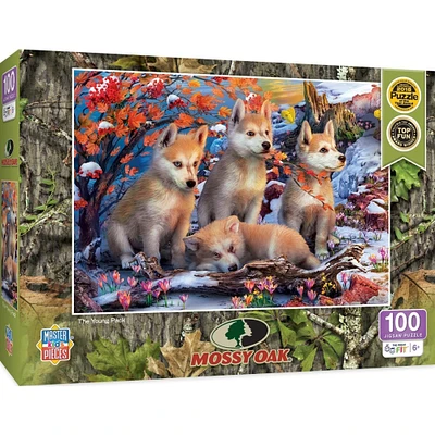 MasterPieces Mossy Oak - The Young Pack 100 Piece Puzzle