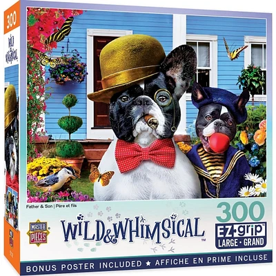 MasterPieces Wild and Whimsical - Father and Son 300 Piece EZ Grip Puzzle