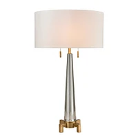 Elk Signature Bedford 30 High 2-Light Table Lamp - Aged Brass