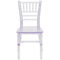 Emma and Oliver Child’s All Occasion Resin Chiavari Chair for Home or Home Based Rental Business