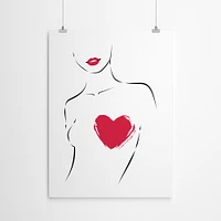 Heart by Martina  Poster Art Print - Americanflat