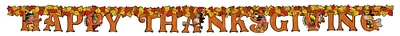 Happy Thanksgiving Streamer (Pack of 12)