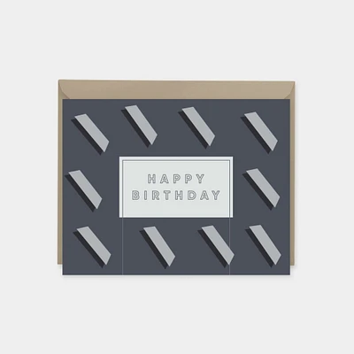 Art Deco Birthday Card