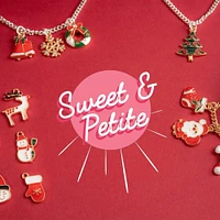 John Bead Sweet & Petite Stocking Holiday Charms, 8pcs