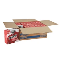 Brawny Professional D300 Disposable Cleaning Towel, Tall Box, White, 110 Towels/Box, 10 Boxes/Case, Towel (WxL) 9.2" x 15.9"