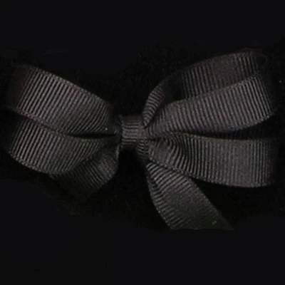 The Ribbon People Black Woven Edge Grosgrain Craft Ribbon 0.625" x 132 Yards