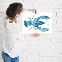 Blue Lobster by Pi Creative Art  Poster Art Print - Americanflat