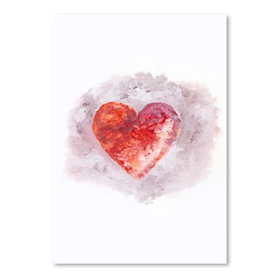 Oil Painted Heart by Tanya Shumkina  Poster Art Print - Americanflat