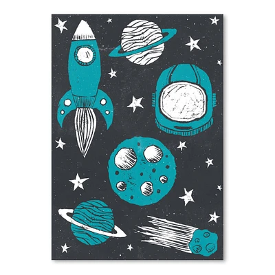 Space Age by Tracie Andrews  Poster Art Print - Americanflat