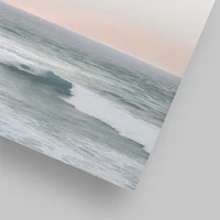 Ocean Waves On Sunset by Tanya Shumkina  Poster Art Print - Americanflat