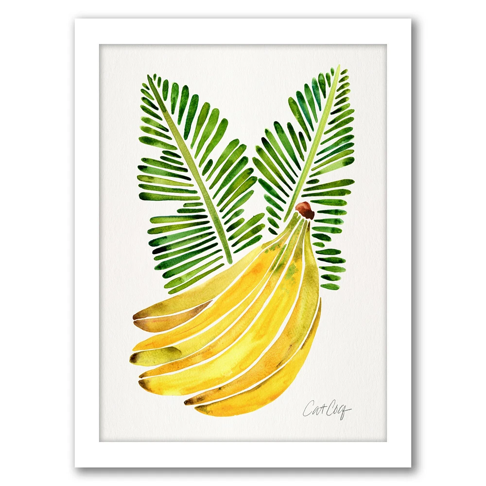 Banana Bunch by Cat Coquillette Frame  - Americanflat