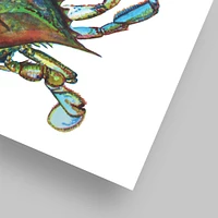 Blue Crab by T.J. Heiser Poster Art Print