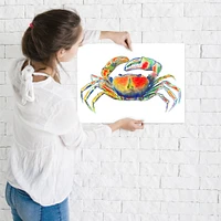 Infered Crab by T.J. Heiser  Poster Art Print - Americanflat