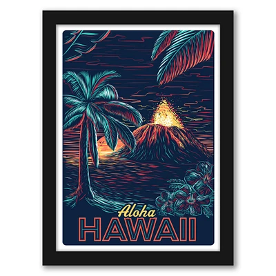 Hawaiinight by Matthew Schnepf Frame  - Americanflat