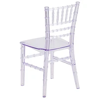 Emma and Oliver Child’s All Occasion Resin Chiavari Chair for Home or Home Based Rental Business