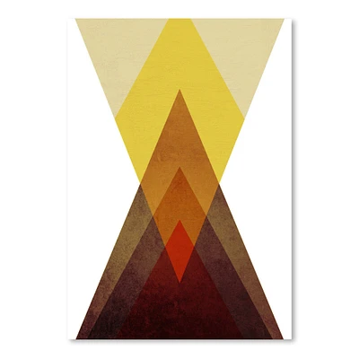 Geometric Composition Warm Light by Pop Monica  Poster Art Print - Americanflat