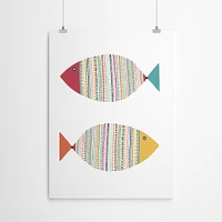 Fish Two by Lisa Nohren  Poster Art Print - Americanflat