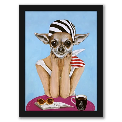 Chihuahua Bistro by Coco De Paris Frame  - Americanflat