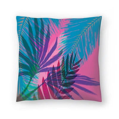 Flor Tropical 3 by Kristine Lombardi Americanflat Decorative Pillow