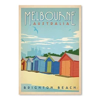 Melbourne by Anderson Design Group  Poster Art Print - Americanflat