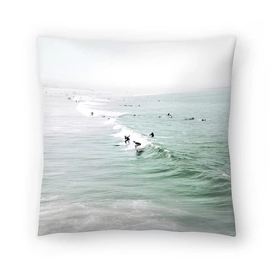 Summer California Beach Throw Pillow Americanflat Decorative Pillow