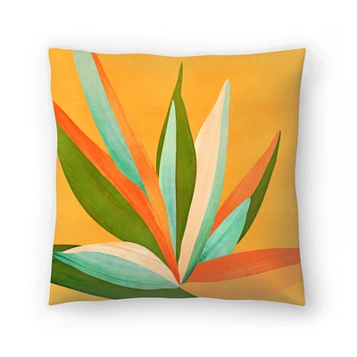 Minimalist Agave Textured3 Throw Pillow Americanflat Decorative Pillow