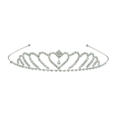 Royal Rhinestone Tiara, (Pack of 6)