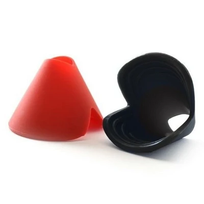 Norpro 3-in-1 Silicone Pinch Grips Set of 2 - Bottle Opener, Oven Rack Push / Pull & Mini Funnel