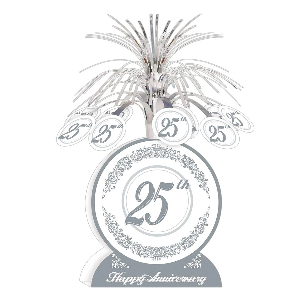 25th Anniversary Centerpiece (Pack of 12)