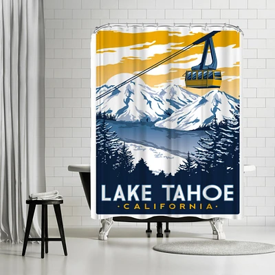 Laketahoe by Matthew Schnepf Shower Curtain 71" x 74"