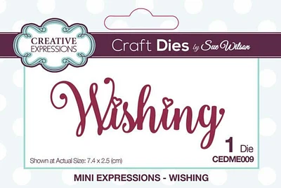 Creative Expressions Mini Expressions Collection Wishing Die