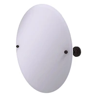 Frameless Round Tilt Mirror with Beveled Edge - DT-90-ABZ