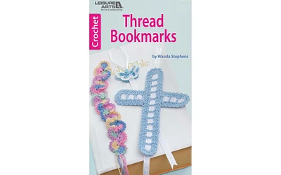 Leisure Arts Thread Bookmarks Crochet Book
