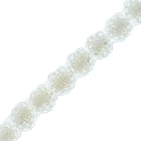 Dimensional Flower Sequin Trim (1/2")