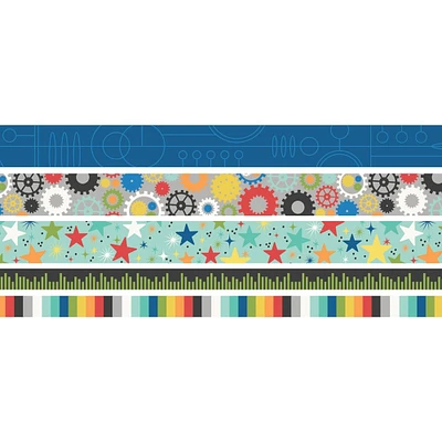 Simple Stories Washi Tape 5/Pkg-Say Cheese Tomorrow At The Park