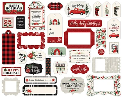 Carta Bella Christmas Market Frames & Tags