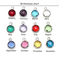 Birth Flower Bracelet with Bbirthstone, Custom Floral Bracelet, Birthstone Flower Bracelet, Ruby Gemstone bracelets