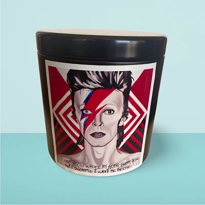 DAVID BOWIE CANDLE CANDLE BAND CANDLE COOL CANDLE UNIQUE CANDLES ROCK BAND CANDLES