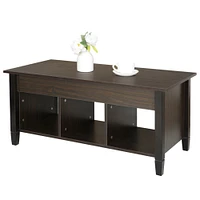 Lift Top Coffee Table with Hidden Storage.