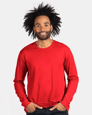 Next Level - CVC Long Sleeve T-Shirt | 4.3 oz./yd², 60/40 combed ring-spun cotton/polyester, 32 singles | Upgrade Your Style with Unmatched Comfort and Contemporary Fashion