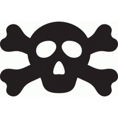 Nice Skull Vinyl Decal Sticker