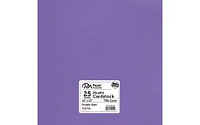 PA Paper Accents Textured Cardstock 12" x 12" Purple Rain, 73lb colored cardstock paper for card making, scrapbooking, printing, quilling and crafts, 25 piece pack