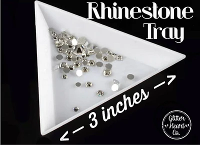 Small Reuseable Rhinestone Dish by Glitter Heart Co.™