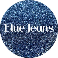 Polyester Glitter -Blue Jeans  by Glitter Heart Co.™