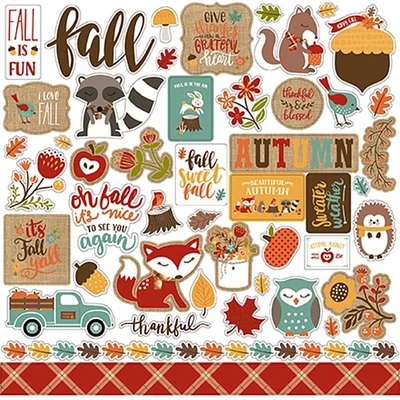 Echo Park Celebrate Autumn: Stickers