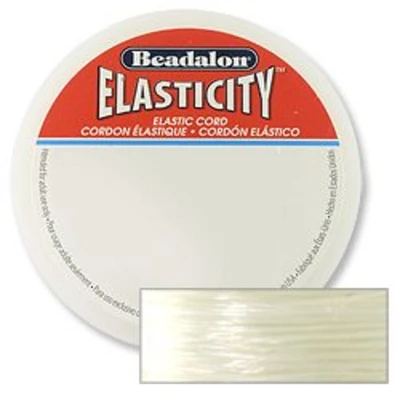 Elasticity Stringing Cord .5mm Clear 25 Meters